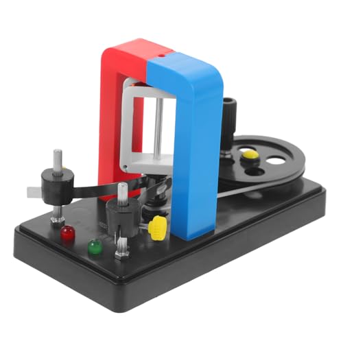 Toyvian Handkurbel Generator Bausatz für Schüler Physik Experiment Stromerzeugung Gleichstromgenerator Dynamo Lernspielzeug mit Langlebigem Glattem Gehäuse für Praktische Energieerzeugung von Toyvian
