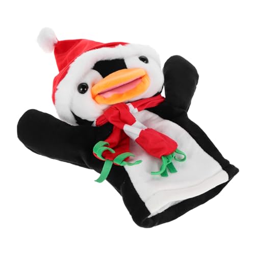 Toyvian Weihnachtliche Handpuppe Pinguin Niedliche Plüschfigur Für Junge Mädchen Interaktive Fingerpuppe Für Kreatives Rollenspiel Und Festliche Dekoration Toyvian Weihnachtliche Handpuppe Pinguin Niedliche Plüschfigur Für Junge Mädchen Interaktive Fingerpuppe Für Kreatives Rollenspiel Und Festliche Dekoration von Toyvian