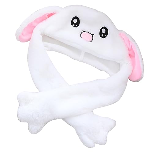 Toyvian Hasenmütze mit beweglichen Ohren faschingshut weihnachtsmützen Weihnachts Hut für Häschenhut mit beweglichem Ohr Ohrspringender Häschenhut Plüsch Weiß Toyvian Hasenmütze mit beweglichen Ohren faschingshut weihnachtsmützen Weihnachts Hut für Häschenhut mit beweglichem Ohr Ohrspringender Häschenhut Plüsch Weiß von Toyvian