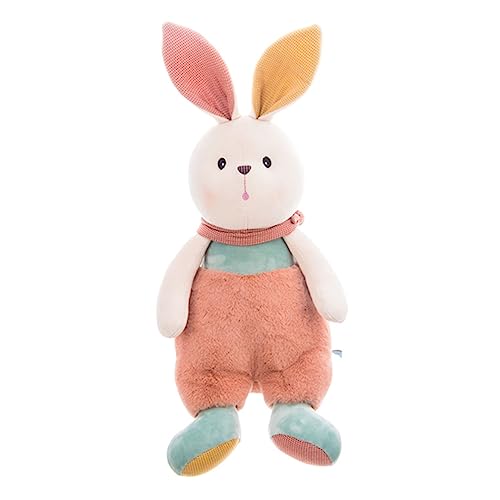 Toyvian Hasenpuppe Kaninchenpuppenspielzeug Kaninchen Plüschtier Ausgestopftes Kaninchen Kinderspielzeug Für Mädchen Hase Gefüllte Puppe Hase Plüschpuppe Colorful Pp Baumwolle von Toyvian