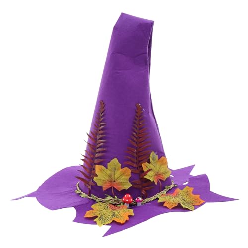 Toyvian Hexenhüte Accessoires Eleganter Hexenhut Damen Halloween Partyhut Für Erwachsene Toyvian Hexenhüte Accessoires Eleganter Hexenhut Damen Halloween Partyhut Für Erwachsene von Toyvian