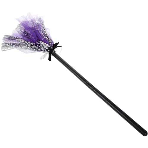 Toyvian Hexenbesen für Kinder, Zauberer-fliegenbesen, Halloween-Party, Cosplay-kostüm, Zubehör, Hexen-Dekoration, Schild für Zuhause, Drinnen Und Draußen, Veranda, Wand, Büro Toyvian Hexenbesen für Kinder, Zauberer-fliegenbesen, Halloween-Party, Cosplay-kostüm, Zubehör, Hexen-Dekoration, Schild für Zuhause, Drinnen Und Draußen, Veranda, Wand, Büro von Toyvian