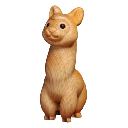 Toyvian Holz Geschnitztes Alpaka Miniatur-alpaka Tierverzierungen Holz-alpaka-Ornament Alpaka-Figuren Wohnkultur Alpaka-Dekoration Desktop-zubehör Für Zu Hause Alpaka-statuen Khaki Hölzern Toyvian Holz Geschnitztes Alpaka Miniatur-alpaka Tierverzierungen Holz-alpaka-Ornament Alpaka-Figuren Wohnkultur Alpaka-Dekoration Desktop-zubehör Für Zu Hause Alpaka-statuen Khaki Hölzern von Toyvian