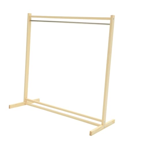 Toyvian Holz Kleiderständer für Puppenkleidung Großer Leichter und Langlebiger Puppen Garderobenständer Einfach zu Montierender Kleiderbügel für Kinderzimmer für Puppenliebhaber Toyvian Holz Kleiderständer für Puppenkleidung Großer Leichter und Langlebiger Puppen Garderobenständer Einfach zu Montierender Kleiderbügel für Kinderzimmer für Puppenliebhaber von Toyvian