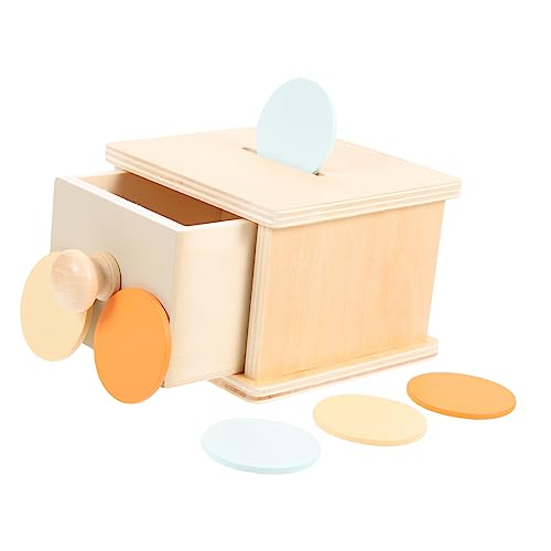 Toyvian Holz Münzbox für Kleinkinder Pädagogisches für Feinmotorik und Farben Lernen Montessori für Jahre Entwicklungsspielzeug für Junge Mädchen Spaß und Konzentration Fördern Toyvian Holz Münzbox für Kleinkinder Pädagogisches für Feinmotorik und Farben Lernen Montessori für Jahre Entwicklungsspielzeug für Junge Mädchen Spaß und Konzentration Fördern von Toyvian