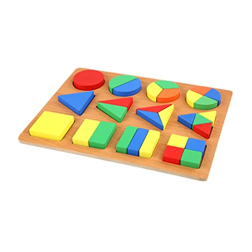 Toyvian Holz Puzzlespiel Geometrische Formen Bunt Montessori Lernspielzeug Motorik Für Kleinkinder Holz Legespiel Frühförderung Toyvian Holz Puzzlespiel Geometrische Formen Bunt Montessori Lernspielzeug Motorik Für Kleinkinder Holz Legespiel Frühförderung von Toyvian