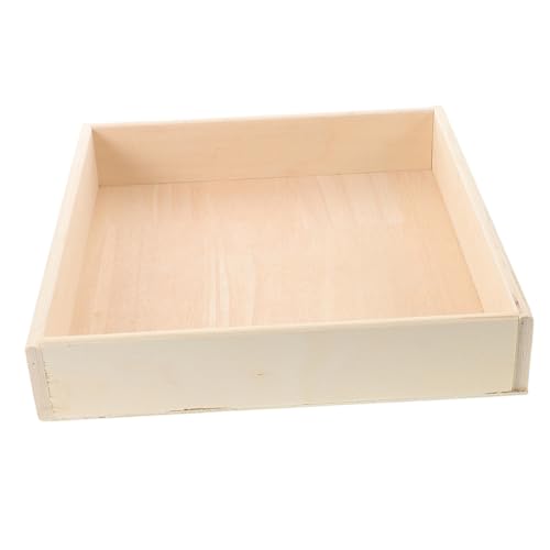 Toyvian Holz Sandspielkasten Quadratische Montessori Sandbox Sicherer Indoor Sandtisch für Kleinkinder Multifunktionale Aufbewahrungsbox für Sandspielzeug für Spielzimmer und Kleine Räume Toyvian Holz Sandspielkasten Quadratische Montessori Sandbox Sicherer Indoor Sandtisch für Kleinkinder Multifunktionale Aufbewahrungsbox für Sandspielzeug für Spielzimmer und Kleine Räume von Toyvian