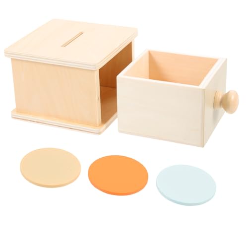 Toyvian Holz Spielkasse für Kleinkinder Motorisches Lernspielzeug Hand Auge Koordination Formenerkennung und Feinmotorik Pädagogisches Holzspielzeug für Junge Mädchen und Vorschulkinder Toyvian Holz Spielkasse für Kleinkinder Motorisches Lernspielzeug Hand Auge Koordination Formenerkennung und Feinmotorik Pädagogisches Holzspielzeug für Junge Mädchen und Vorschulkinder von Toyvian