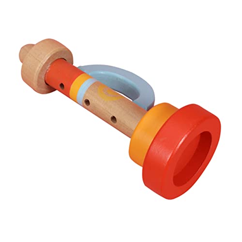 Toyvian Holz Trompetenspielzeug Für Pädagogisches Orff Musikinstrument Aus Holz Frühes Lernspielzeug Farbenfroh Und Kinderfreundlich von Toyvian