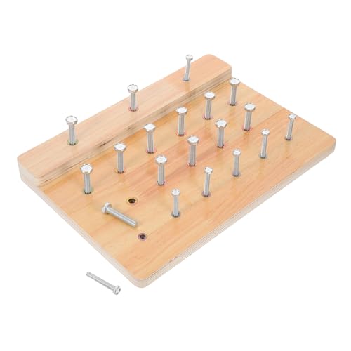 Toyvian Holz Übungstafel zur Rehabilitation der Hand für Verbesserung der Feinmotorik und Hand Augen Koordination für Therapiezentren und Zuhause Toyvian Holz Übungstafel zur Rehabilitation der Hand für Verbesserung der Feinmotorik und Hand Augen Koordination für Therapiezentren und Zuhause von Toyvian