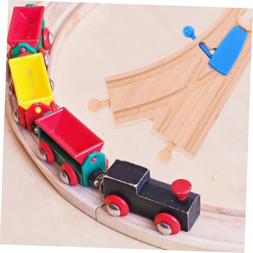 Toyvian Holz Zugschienen Zubehör Blaue Weiche Schienen Baustein Fördert Feinmotorik Logik und Kreativität für Ab Jahren Toyvian Holz Zugschienen Zubehör Blaue Weiche Schienen Baustein Fördert Feinmotorik Logik und Kreativität für Ab Jahren von Toyvian