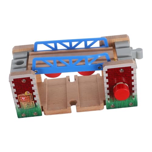 Toyvian Holzbahn Hebebrücke Zubehör für Eisenbahn Manuell Bedienbar Kompatibel mit Holzeisenbahnschienen Fördert Feinmotorik und Kreatives Toyvian Holzbahn Hebebrücke Zubehör für Eisenbahn Manuell Bedienbar Kompatibel mit Holzeisenbahnschienen Fördert Feinmotorik und Kreatives von Toyvian