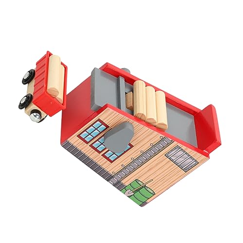 Toyvian Holzeisenbahn Zubehör Holzklötze für Lager Bausatz mit Wagen Realistische DIY Pädagogisch Sicher und Kreativ Toyvian Holzeisenbahn Zubehör Holzklötze für Lager Bausatz mit Wagen Realistische DIY Pädagogisch Sicher und Kreativ von Toyvian