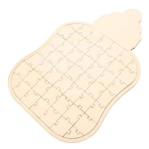 Toyvian Holzflaschenrätsel kinderspiele kreatives lernspielzeug holzspielzeug DIY -Holzrätsel Leere Puzzles Holzpuzzles für Kleinkinder hölzern Toyvian Holzflaschenrätsel kinderspiele kreatives lernspielzeug holzspielzeug DIY -Holzrätsel Leere Puzzles Holzpuzzles für Kleinkinder hölzern von Toyvian