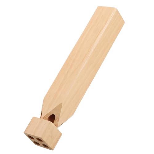 Toyvian Holzflöte für Robustem Eichenholz Melodisches Zugpfeifen Party und Geschenk Kreatives Musikspielzeug für Jungen und Mädchen für Schule und Outdoor aktivitäten von Toyvian