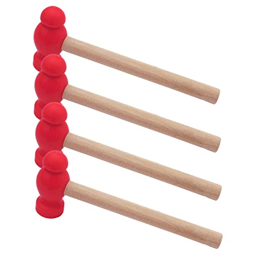 Toyvian Holzhammer Spielzeughammer Kinder 4 Stück Simulationshammer aus Holz Glatte Oberfläche Langlebig Fördert Griffigkeit für Jungen und Mädchen Geeignet für Kleinkinder Puppenhaus Zuhause Toyvian Holzhammer Spielzeughammer Kinder 4 Stück Simulationshammer aus Holz Glatte Oberfläche Langlebig Fördert Griffigkeit für Jungen und Mädchen Geeignet für Kleinkinder Puppenhaus Zuhause von Toyvian