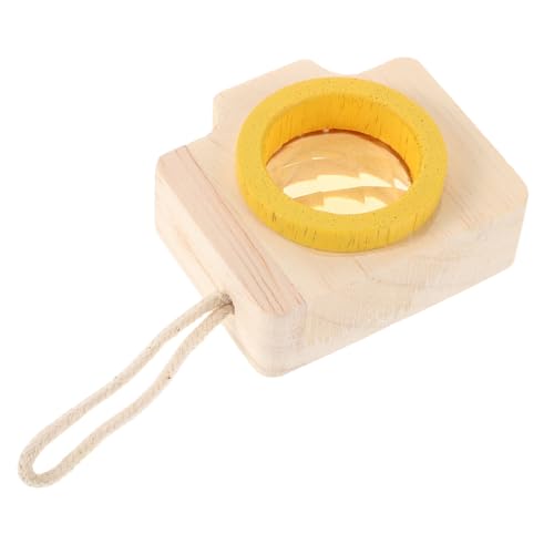 Toyvian Holzkamera-Kaleidoskop Für Kleinkinder Lernspielzeug Mit Rotierender Linse Zum Basteln Für Kinder Toyvian Holzkamera-Kaleidoskop Für Kleinkinder Lernspielzeug Mit Rotierender Linse Zum Basteln Für Kinder von Toyvian