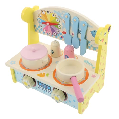 Toyvian Holzküchen Spielset für Miniatur Küchenmöbel und Utensilien Lernspielzeug für Kleinkinder Fördert Kreatives Rollenspiel und Soziale Fähigkeiten Kompakte und Praktische Toyvian Holzküchen Spielset für Miniatur Küchenmöbel und Utensilien Lernspielzeug für Kleinkinder Fördert Kreatives Rollenspiel und Soziale Fähigkeiten Kompakte und Praktische von Toyvian