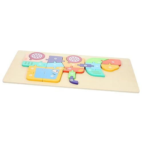 Toyvian Holzpuzzle Ingenieurfahrzeug aus Holz Pädagogisches Lernspiel für Kleinkinder Robustes Holzpuzzle Hand Auge Koordination und Problemlösung Geeignet für Jungen und Mädchen Toyvian Holzpuzzle Ingenieurfahrzeug aus Holz Pädagogisches Lernspiel für Kleinkinder Robustes Holzpuzzle Hand Auge Koordination und Problemlösung Geeignet für Jungen und Mädchen von Toyvian