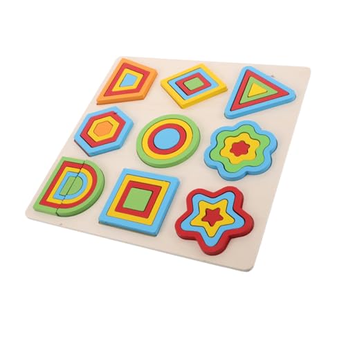 Toyvian Holzpuzzle Montessori Steckspiel Farbige Formsortierbretter Lernspielzeug für Kleinkinder Pädagogisches Sensorikspielzeug Feinmotorik und Farberkennung Toyvian Holzpuzzle Montessori Steckspiel Farbige Formsortierbretter Lernspielzeug für Kleinkinder Pädagogisches Sensorikspielzeug Feinmotorik und Farberkennung von Toyvian