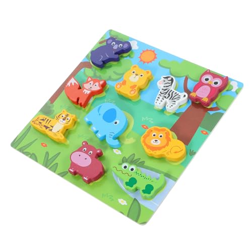 Toyvian Holzpuzzle für Kleinkinder Lernspielzeug aus Holz mit Geometrischen Formen Pädagogisches Steckpuzzle für Jungen und Mädchen Ab Jahr Sicher und Interaktiv zur Frühkindlichen Toyvian Holzpuzzle für Kleinkinder Lernspielzeug aus Holz mit Geometrischen Formen Pädagogisches Steckpuzzle für Jungen und Mädchen Ab Jahr Sicher und Interaktiv zur Frühkindlichen von Toyvian