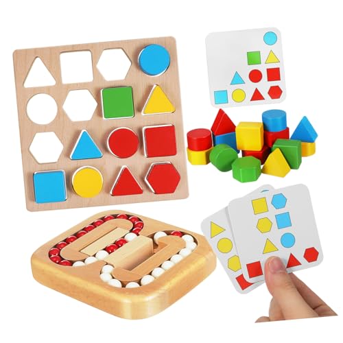 Toyvian Holzpuzzle für Senioren mit Geometrischen Formen Kognitives Gedächtnistraining und Drehbare Rollkugelspiele Interaktive Denkspiele Geistigen Fitness Älterer Menschen Toyvian Holzpuzzle für Senioren mit Geometrischen Formen Kognitives Gedächtnistraining und Drehbare Rollkugelspiele Interaktive Denkspiele Geistigen Fitness Älterer Menschen von Toyvian