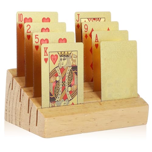Toyvian Holzsockel Spielkarte Kartenspiel Inhaber Slot Anzeige kartenhalter für Holzkartenhalter Holz Kartenhalter Schräge Tischkartenhalter aus Holz Holzständer Kiefernholz Brown Toyvian Holzsockel Spielkarte Kartenspiel Inhaber Slot Anzeige kartenhalter für Holzkartenhalter Holz Kartenhalter Schräge Tischkartenhalter aus Holz Holzständer Kiefernholz Brown von Toyvian