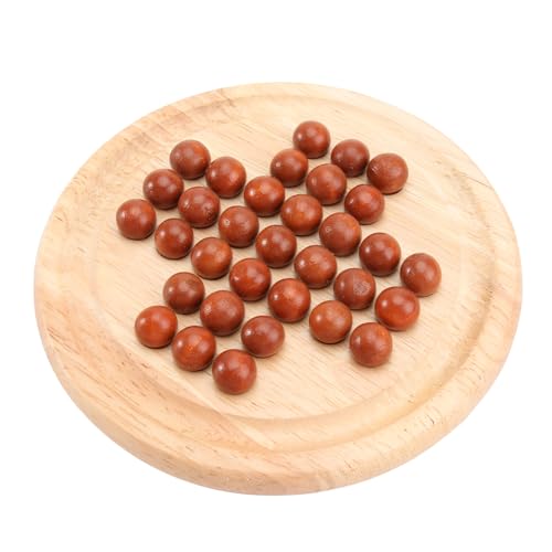 Toyvian Holzspiel Einzeln Schach Pädagogisches Denkspiel für Erwachsene Fördert Logisches Denken Geduld und Motorische Fähigkeiten Sicheres Holzmaterial Glatte Oberfläche Toyvian Holzspiel Einzeln Schach Pädagogisches Denkspiel für Erwachsene Fördert Logisches Denken Geduld und Motorische Fähigkeiten Sicheres Holzmaterial Glatte Oberfläche von Toyvian