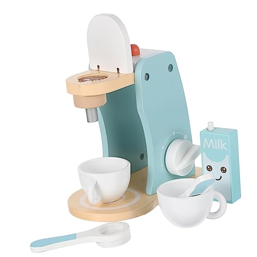 Toyvian Frühpädagogisches Kaffeeladen-Spielzeug für Jungen und Mädchen Miniatur-küchenset Holzspielzeug Kaffeemaschinen-Set für Kleinkinder Sensorisches Kinderspielzeug Toyvian Frühpädagogisches Kaffeeladen-Spielzeug für Jungen und Mädchen Miniatur-küchenset Holzspielzeug Kaffeemaschinen-Set für Kleinkinder Sensorisches Kinderspielzeug von Toyvian