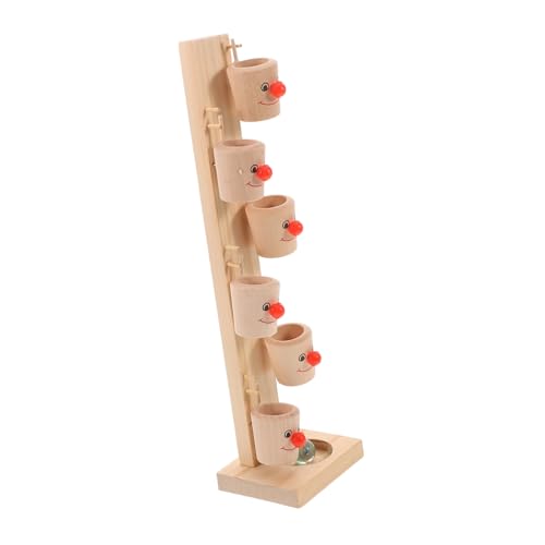 Toyvian Holzspielzeug Kugelbahn mit Mehrschichtigem Kugelrutscher Bunte Kugelabwurfstation für Kleinkinder Fördert Hand Auge Koordination und Spielerisches Lernen Robust und Tragbar Toyvian Holzspielzeug Kugelbahn mit Mehrschichtigem Kugelrutscher Bunte Kugelabwurfstation für Kleinkinder Fördert Hand Auge Koordination und Spielerisches Lernen Robust und Tragbar von Toyvian