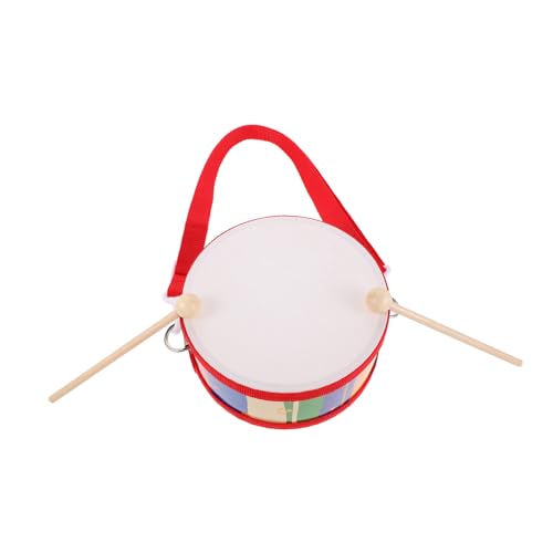 Toyvian Holzspielzeug Trommel für Verstellbarem Gurt Doppelseitiges Orff Schlaginstrument Schlägel Leichter Tragbarer Kindertrommel-Set für Frühe Musikförderung und Rhythmusentwicklung Toyvian Holzspielzeug Trommel für Verstellbarem Gurt Doppelseitiges Orff Schlaginstrument Schlägel Leichter Tragbarer Kindertrommel-Set für Frühe Musikförderung und Rhythmusentwicklung von Toyvian