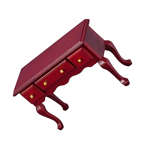 Toyvian Holztischmöbel Modell Zubehör Mädchen Puppenhaus Spielzeug Schreibtischmodell Toyvian Holztischmöbel Modell Zubehör Mädchen Puppenhaus Spielzeug Schreibtischmodell von Toyvian