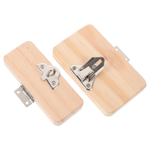 Toyvian Holztür Riegel für Natürliches Material Fördert Feinmotorik und Kognitive Entwicklung DIY Busy Board Zubehör Pädagogisches Lernspielzeug für Kleinkinder Langlebig Toyvian Holztür Riegel für Natürliches Material Fördert Feinmotorik und Kognitive Entwicklung DIY Busy Board Zubehör Pädagogisches Lernspielzeug für Kleinkinder Langlebig von Toyvian