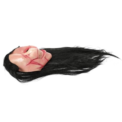 Toyvian Halloween Maske Mit Langen Haaren Gruselige Masquerade Requisite Für Kostümpartys Und Passend Für Erwachsenen Für Halloween Cosplay Und Bühnenauftritte Toyvian Halloween Maske Mit Langen Haaren Gruselige Masquerade Requisite Für Kostümpartys Und Passend Für Erwachsenen Für Halloween Cosplay Und Bühnenauftritte von Toyvian