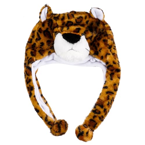 Toyvian Hut Zeigen kinderkleidung Kleidung fasnachtskostüme kinderbekleidung tiermütze Zaubererhut Kappen Kopfbedeckung Leopardenhut für Leistung Party-Leopardenhut kurzer Plüsch Toyvian Hut Zeigen kinderkleidung Kleidung fasnachtskostüme kinderbekleidung tiermütze Zaubererhut Kappen Kopfbedeckung Leopardenhut für Leistung Party-Leopardenhut kurzer Plüsch von Toyvian