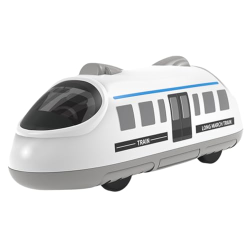 Toyvian Inertia Zugspielzeug aus Sicherem Kunststoff Robustes Hochgeschwindigkeitsmodell Fördert Koordination und Kreativität Geeignet für Indoor und Outdoor Spiel von Toyvian