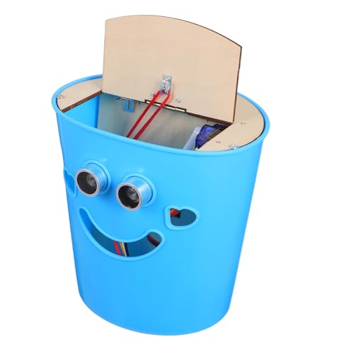 Toyvian Intelligenter Sensor-Mülleimer Konstruktionsspielzeug für Science-Fair-Projekt- Automatic Garbage can intelligenter abfallbehälter Kinderspielzeug Plastik Blau Toyvian Intelligenter Sensor-Mülleimer Konstruktionsspielzeug für Science-Fair-Projekt- Automatic Garbage can intelligenter abfallbehälter Kinderspielzeug Plastik Blau von Toyvian