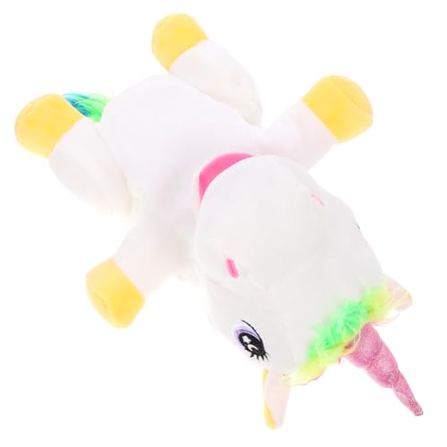 Toyvian Interaktive Einhorn Handpuppe aus Weichem Material Lebensechte Tier Handpuppe für Kreatives Rollenspiel und Vorschulgeschichten für Kinderkommunikation und Fantasievolle Toyvian Interaktive Einhorn Handpuppe aus Weichem Material Lebensechte Tier Handpuppe für Kreatives Rollenspiel und Vorschulgeschichten für Kinderkommunikation und Fantasievolle von Toyvian