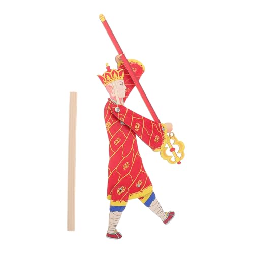 Toyvian Interaktive Schattenpuppe Aus Holz, Kulturelles Lernen, Schattenpuppe, Chinesisches Folk, Kleines Puppenspielzeug, Kleines Schattenpuppenmodell Aus Holz Toyvian Interaktive Schattenpuppe Aus Holz, Kulturelles Lernen, Schattenpuppe, Chinesisches Folk, Kleines Puppenspielzeug, Kleines Schattenpuppenmodell Aus Holz von Toyvian