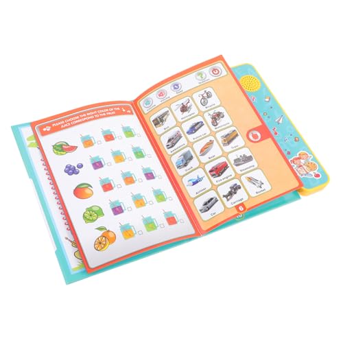 Toyvian Interaktives Elektronisches Englisch Buch Lernspielzeug für Tragbar mit Audio Funktion Fördert Sprachfähigkeiten für Frühe Bildung Lustige Lernmethode Toyvian Interaktives Elektronisches Englisch Buch Lernspielzeug für Tragbar mit Audio Funktion Fördert Sprachfähigkeiten für Frühe Bildung Lustige Lernmethode von Toyvian