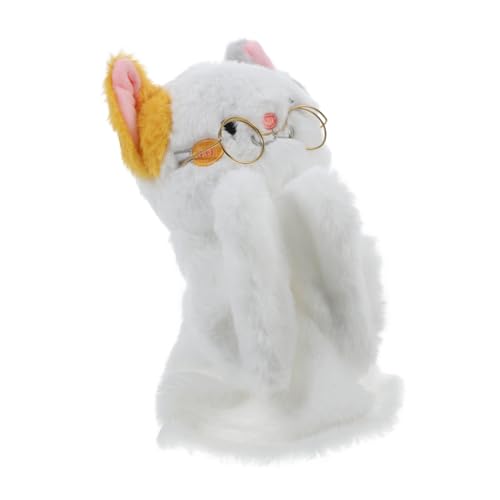 Toyvian Interaktives Katzenspielzeug Handpuppe Aus Stoff Mit Tiermotiv Tierische Handpuppe Handpuppenspielzeug Für Cartoon-Marionette Lustige Puppe -handpuppe Abs Weiß Toyvian Interaktives Katzenspielzeug Handpuppe Aus Stoff Mit Tiermotiv Tierische Handpuppe Handpuppenspielzeug Für Cartoon-Marionette Lustige Puppe -handpuppe Abs Weiß von Toyvian