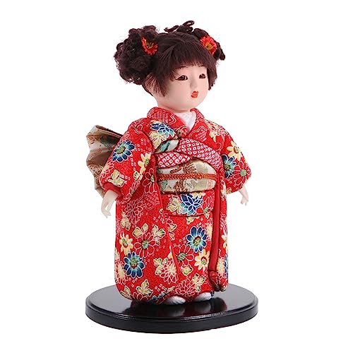 Toyvian Japanische Puppe Stehende Geisha-Puppe Japanische Kinder-Ornament Figur Vintage-Puppen Japanisches Mädchen-Auto- Vintage-Spielzeug Schreibtisch Japanische Toyvian Japanische Puppe Stehende Geisha-Puppe Japanische Kinder-Ornament Figur Vintage-Puppen Japanisches Mädchen-Auto- Vintage-Spielzeug Schreibtisch Japanische von Toyvian