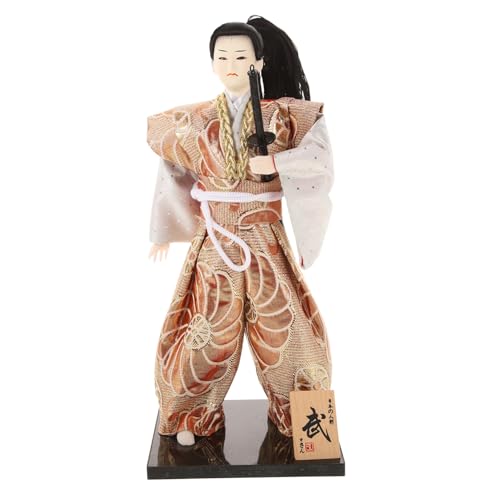 Toyvian Japanische Puppenornamente Puppe Statue Plüschtierstatuen Traditionelle Dekoration Ausgestopfte Skulptur Rüstung Sammelfiguren Toyvian Japanische Puppenornamente Puppe Statue Plüschtierstatuen Traditionelle Dekoration Ausgestopfte Skulptur Rüstung Sammelfiguren von Toyvian