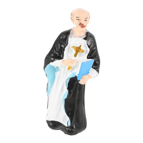 Toyvian Jesus-sandtischmodell Miniatur-priesterstatue Kleine Priesterstatue Tischdekoration Aus Sand Heimstatuendekoration Exquisite Priesterskulptur Priester- Für Sandtisch Harz Toyvian Jesus-sandtischmodell Miniatur-priesterstatue Kleine Priesterstatue Tischdekoration Aus Sand Heimstatuendekoration Exquisite Priesterskulptur Priester- Für Sandtisch Harz von Toyvian