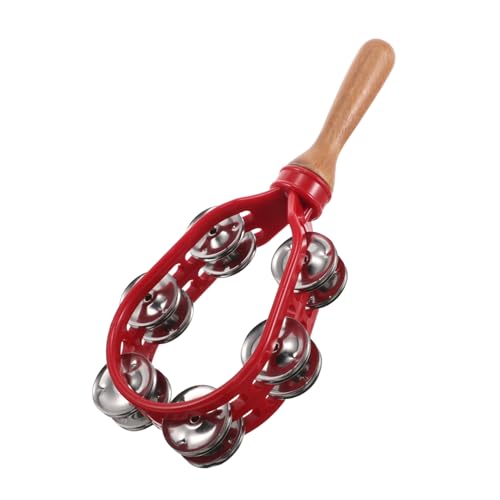 Toyvian Jingle Hand Bells Aus Holz Weihnachtsglöckchen Hand Percussion Shaker Rassel Weihnachtsfeier Musikinstrument Toyvian Jingle Hand Bells Aus Holz Weihnachtsglöckchen Hand Percussion Shaker Rassel Weihnachtsfeier Musikinstrument von Toyvian