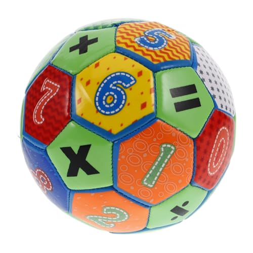 Toyvian Buntes Kinderfußballspielzeug Aufblasbarer Fußball Für Frühe Lernförderung Mit Zahlen Sicher Für Kleinkinder Und Junge Spieler Für Schul Und Außensport Toyvian Buntes Kinderfußballspielzeug Aufblasbarer Fußball Für Frühe Lernförderung Mit Zahlen Sicher Für Kleinkinder Und Junge Spieler Für Schul Und Außensport von Toyvian