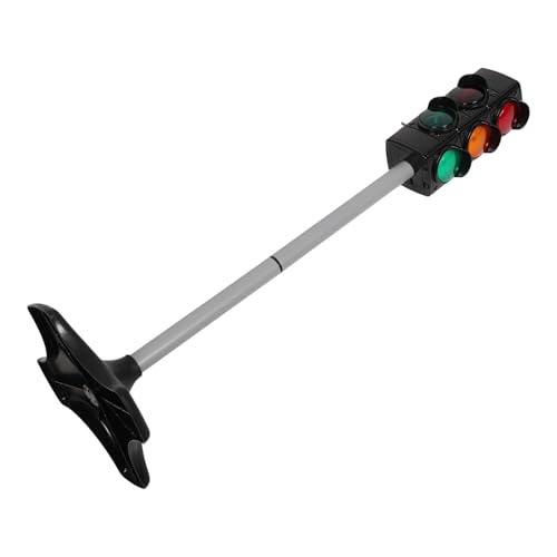 Toyvian Junge Mädchen Verkehrssignal Spielzeug Realistische Ampel Simulation Für Frühe Bildung Sicheres Kunststoffmaterial Für Lernspiele Im Klassenzimmer Fördert Verkehrswissen Und von Toyvian