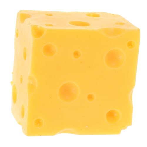 Toyvian Käsemodell Dekorative Käseattrappe Kunststoffkäse Nachgemachter Käse für Lebensmitteldekoration Simulation Material für Torten Mini-Käse künstlicher Käse realistisch Harz Yellow Toyvian Käsemodell Dekorative Käseattrappe Kunststoffkäse Nachgemachter Käse für Lebensmitteldekoration Simulation Material für Torten Mini-Käse künstlicher Käse realistisch Harz Yellow von Toyvian