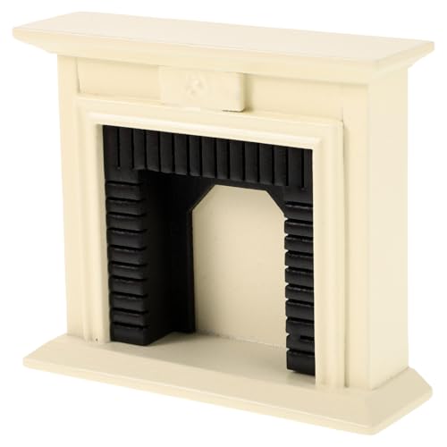 Toyvian Kamin Im Puppenhaus Miniaturkamin Für Puppenhaus Mini-puppenhausmöbel Zubehör Für Puppenhäuser Mini -Kamin Mini Möbel Miniaturpuppenhausmöbel Miniatur Lagerfeuer Holz von Toyvian