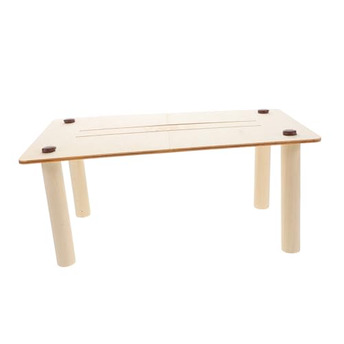 Toyvian Kampftisch holzspielzeug interaktives brettspiel spieltisch für Hamsterständer-Plattformspielzeug kleintierlebensraum kleine Plattform hölzern Beige Toyvian Kampftisch holzspielzeug interaktives brettspiel spieltisch für Hamsterständer-Plattformspielzeug kleintierlebensraum kleine Plattform hölzern Beige von Toyvian